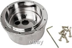 33 Inch Tilt Steering Column WithKey, 9 Holes Chrome Automatic Shift GM Style Ste