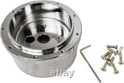 33 Inch Tilt Steering Column WithKey, 9 Holes Chrome Automatic Shift GM Style Ste