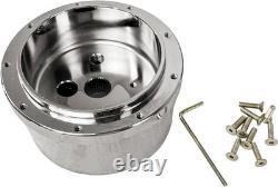 33 Inch Tilt Steering Column WithKey, 9 Holes Chrome Automatic Shift GM Style Ste