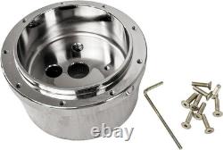 33 Inch Tilt Steering Column WithKey, 9 Holes Chrome Automatic Shift GM Style Ste