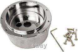 33 Inch Tilt Steering Column WithKey, 9 Holes Chrome Automatic Shift GM Style Ste