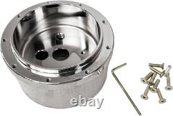 33 Inch Tilt Steering Column WithKey, 9 Holes Chrome Automatic Shift GM Style Ste