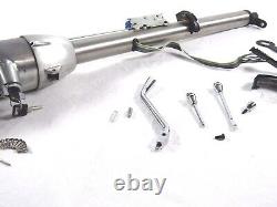 35'' Tilt Steering Column Automatic With Key & Wheel Adapter Natural S81025