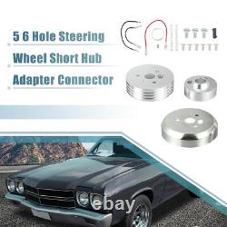 5 & 6 Hole Steering Wheel Short Hub Adapter for Tilt Columns for GM for Chevy