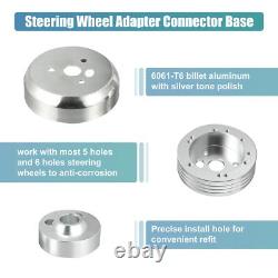 5 & 6 Hole Steering Wheel Short Hub Adapter for Tilt Columns for GM for Chevy