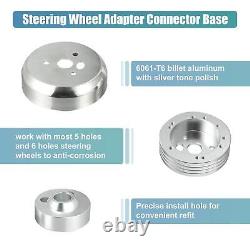 5 & 6 Hole Steering Wheel Short Hub Adapter for Tilt Columns for GM for Chevy