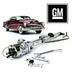 53-60 GM B-Body Chrome Tilt Steering Column Keyed 33 holiday 401 LSX 4-Barrel