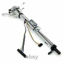 53-60 GM B-Body Chrome Tilt Steering Column Keyed 33 holiday 401 LSX 4-Barrel