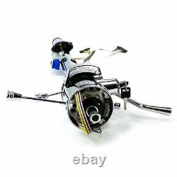 53-60 GM B-Body Chrome Tilt Steering Column Keyed 33 holiday 401 LSX 4-Barrel