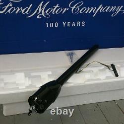 64-70 Ford Mustang 32 Black 5-Position Tilt Steering Column No Key Floor Shift
