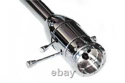 67-72 Chevy Pickup Truck Chrome Stainless Tilt Steering Column Kit without P/S