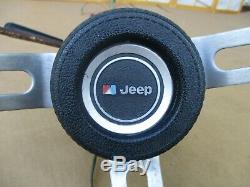 76-86 Jeep CJ5 CJ7 CJ8 Column with Steering Wheel Ignition & Key TILT MANUAL TRANS