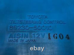 90-94 Lexus Ls400 Tilt Steering Column Computer Control Module 89230-50010 Oem