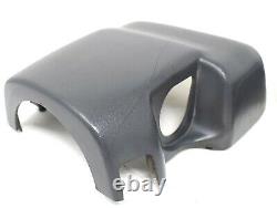 94 95 Nissan Hardbody D21 Pickup Truck Steering Column Cover GRAY Oem NO TILT