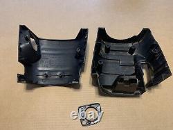 96-97 nissan hardbody d21 oem steering column cover black with tilt 1996 1997