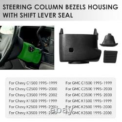 Auto Tilt Steering Column Cover Upper and Lower Shroud Trim Dust Protector