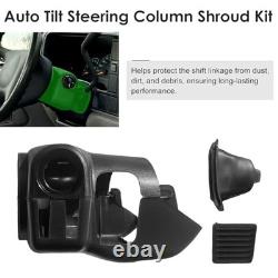 Auto Tilt Steering Column Cover Upper and Lower Shroud Trim Dust Protector