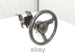 Caterpillar Forklift Tilt Steering Wheel & Column WithHorn Removed From 2C5000