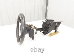 Caterpillar Forklift Tilt Steering Wheel & Column WithHorn Removed From 2C5000