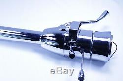 Chrome 30 Automatic Tilt Steering Column With Adapter No Key Hot Rod Universal