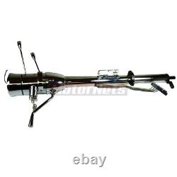 Chrome 30 Tilt Steering Column Shift With Ignition Key Auto GM Chevy StreetHotRod