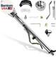 Chrome 33 Inch Tilt Steering Column Shift For 1946-1975 Truck Cars, Gm Style Nat