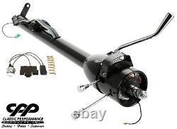 Deluxe Universal 30 No Key Black Automatic Shift Tilt Steering Column