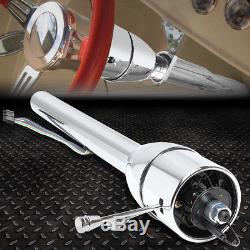 For 55-59 Chevy Gm Floor Shift Hot Rod 28 Tilt Manual Style Steering Column