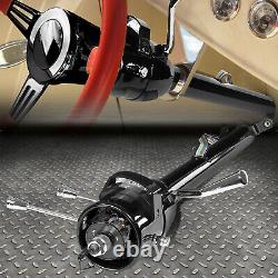For 55-59 Chevy Gm Hot Rod 30 Tilt Auto Automatic Steering Column Shift Black