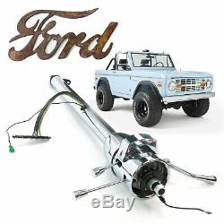 Ford Bronco 1966-1977 33 Chrome Tilt Steering Column Shift 460 OHV Roadster XLT
