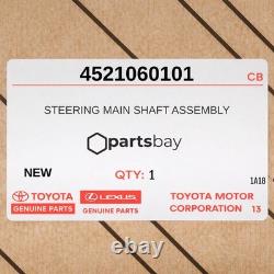 Genuine 1998-2007 Toyota Land Cruiser Steering Main Shaft Assembly 4521060101
