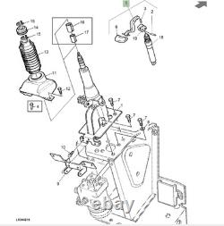 Genuine John Deere Tractor Steering Column Tilt Lever RE54004