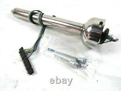 Gm Hot Rod 16'' Steering Column Floor Shift Non Tilt Polished Finish S81051P