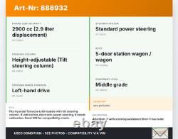Height adjustment for Steering Column STEERING TILT 5 Dr Wagon Hyundai Terracan