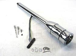 Hot Rod 28 Tilt Steering Column Manual With Wheel Adapter Chrome S81013C