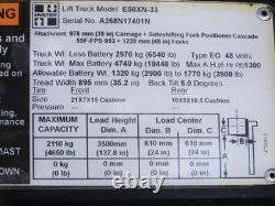 Hyster 8808585 Forklift Steering Column Tilt Bracket Removed From E50XN-33