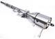 Ididit 1967 Corvette Tilt Floor Shift Steering Column Black Powder Coated