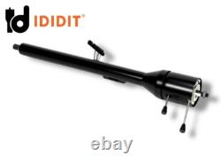 Ididit 67-68 A-Body Camaro Tilt Floor Shift Steering Column Black 1120680051