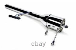 Ididit Steering Column Tilt Steel Chrome 30 Length 2 Dia Floor Shift Universal
