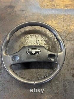 Jaguar XJS / Series 3 XJ6 XJC Black Steering Wheel Non Tilt Column Pre Facelift