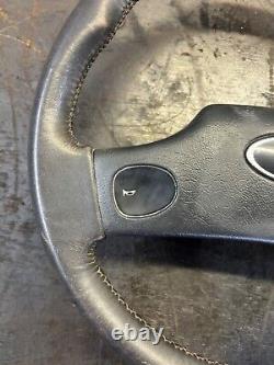 Jaguar XJS / Series 3 XJ6 XJC Black Steering Wheel Non Tilt Column Pre Facelift