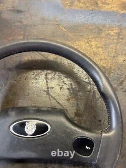 Jaguar XJS / Series 3 XJ6 XJC Black Steering Wheel Non Tilt Column Pre Facelift