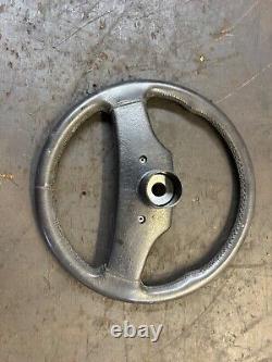 Jaguar XJS / Series 3 XJ6 XJC Black Steering Wheel Non Tilt Column Pre Facelift