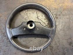 Jaguar XJS / Series 3 XJ6 XJC Black Steering Wheel Non Tilt Column Pre Facelift