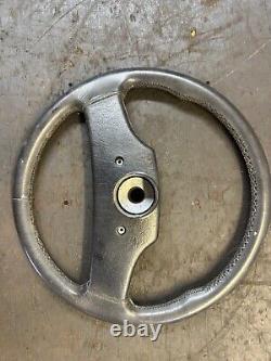 Jaguar XJS / Series 3 XJ6 XJC Black Steering Wheel Non Tilt Column Pre Facelift