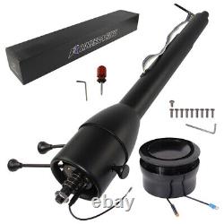 LR GM 28'' Tilt MT Manual Collapsible Steering Column Universal with9 Hole Adapter
