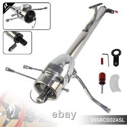 LR GM 30'' Tilt AT Automatic Style Steering Column Universal for GM Cars Silver