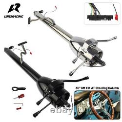 LR GM 30'' Tilt AT Automatic Style Steering Column Universal for GM Cars Silver