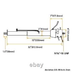 LR GM 32'' Tilt AT Automatic Collapsible Steering Column Universal for GM Cars