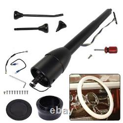 LR GM 32'' Tilt MT Manual Collapsible Steering Column Universal with9 Hole Adapter